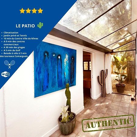 Le Patio, Jardin Privatif, Tennis Nimes Exterior foto